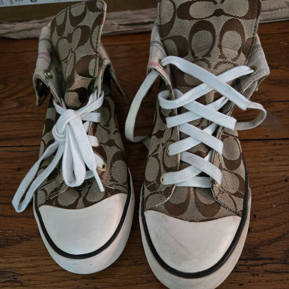 Coach HI Top Sneakers